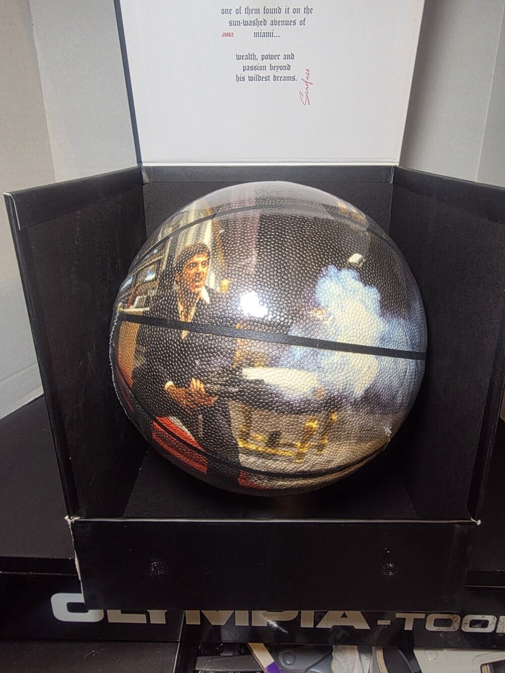 Shoe Palace x Scarface “Say Hello” Limited Edition Basketball New